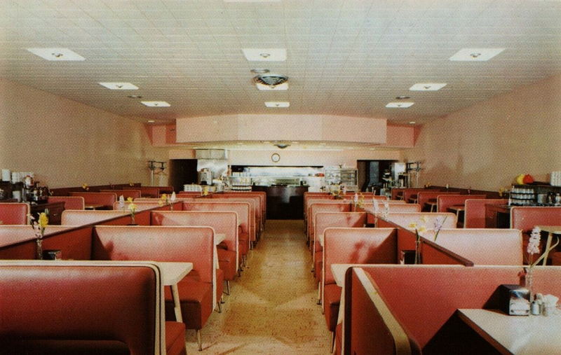 Sears Shopping Center (Lincoln Park Shopping Center) - Postcard For Elmars Restaurant